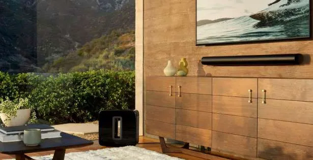 Lebensräume - Wohnzimmer mit Smart-Home &middot; W.S. Elektro GmbH in Ginsheim-Gustavsburg